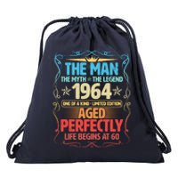 The Man Myth Legend 1964 Aged Perfectly 60th Birthday Drawstring Bag