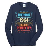 The Man Myth Legend 1964 Aged Perfectly 60th Birthday Tall Long Sleeve T-Shirt