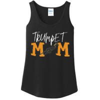 Trumpet Mom Marching Band Mom Ladies Essential Tank