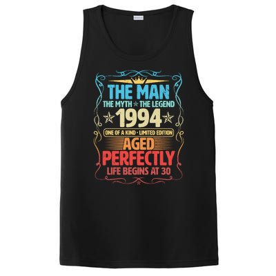 The Man Myth Legend 1994 Aged Perfectly 30th Birthday PosiCharge Competitor Tank