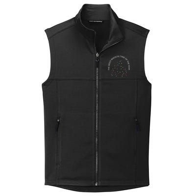 The Most Magical Time Of The Year Christmas Holiday Xmas Collective Smooth Fleece Vest