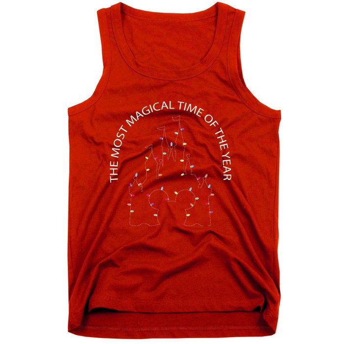 The Most Magical Time Of The Year Christmas Holiday Xmas Tank Top