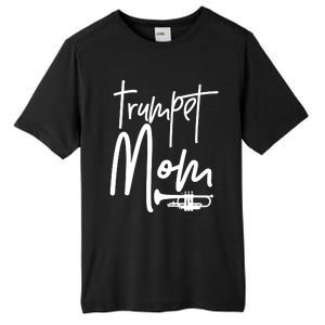 Trumpet Mom Marching Band Mother High School Tall Fusion ChromaSoft Performance T-Shirt