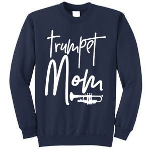 Trumpet Mom Marching Band Mother High School Sweatshirt