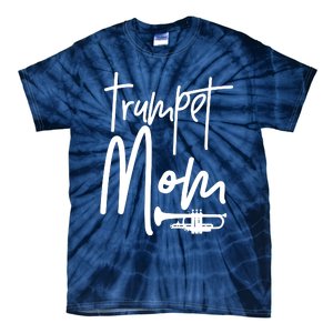 Trumpet Mom Marching Band Mother High School Tie-Dye T-Shirt