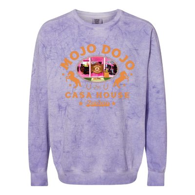 The Movie Mojo Dojo Casa House Western Colorblast Crewneck Sweatshirt