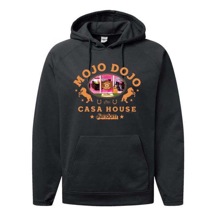 The Movie Mojo Dojo Casa House Western Performance Fleece Hoodie