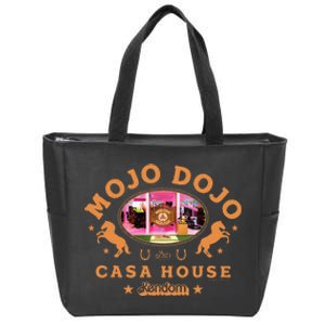 The Movie Mojo Dojo Casa House Western Zip Tote Bag