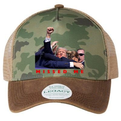 Trump Missed Me Legacy Tie Dye Trucker Hat