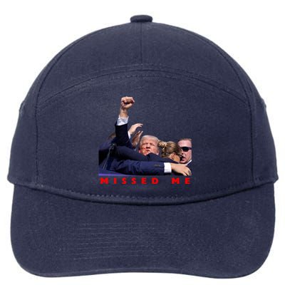 Trump Missed Me 7-Panel Snapback Hat