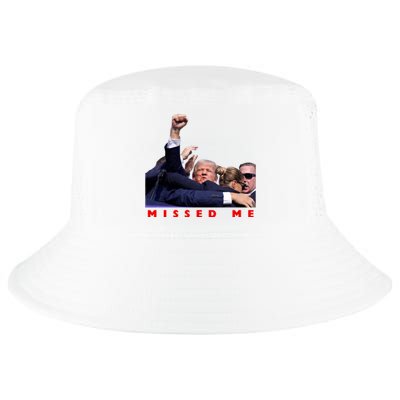 Trump Missed Me Cool Comfort Performance Bucket Hat