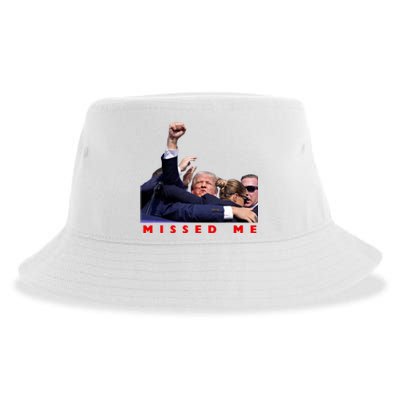 Trump Missed Me Sustainable Bucket Hat