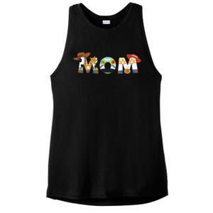 Toy Mom Mother’S Day Birthday Ladies PosiCharge Tri-Blend Wicking Tank