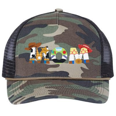 Toy Mom Mother’S Day Birthday Retro Rope Trucker Hat Cap