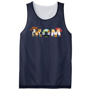 Toy Mom Mother’S Day Birthday Mesh Reversible Basketball Jersey Tank