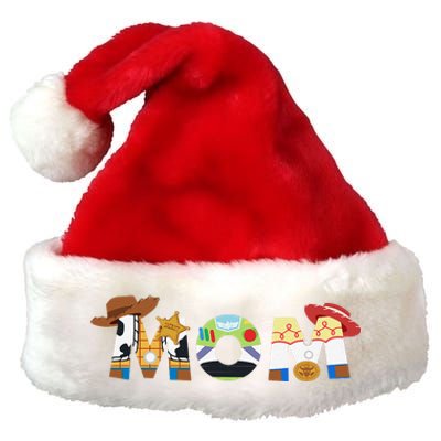 Toy Mom Mother’S Day Birthday Premium Christmas Santa Hat