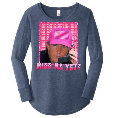 Trump Miss Me Yet Trump 2024 President 2024 Women's Perfect Tri Tunic Long Sleeve Shirt