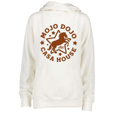 The Movie Mojo Dojo Casa House Womens Funnel Neck Pullover Hood