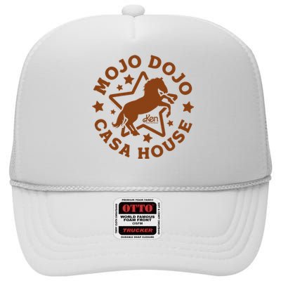 The Movie Mojo Dojo Casa House High Crown Mesh Back Trucker Hat