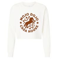 The Movie Mojo Dojo Casa House Cropped Pullover Crew