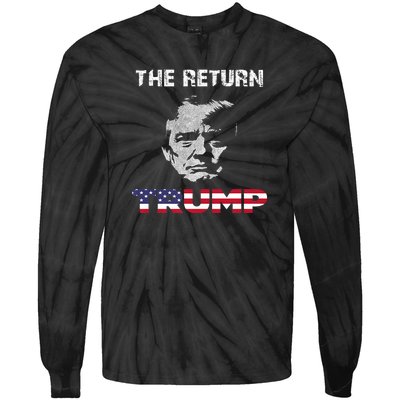 Tell Me Mr. Trump Will Come Back | 2024 Tie-Dye Long Sleeve Shirt