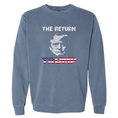 Tell Me Mr. Trump Will Come Back | 2024 Garment-Dyed Sweatshirt