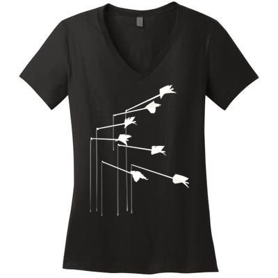The Modest Mouse Float On New Shirt Women's V-Neck T-Shirt