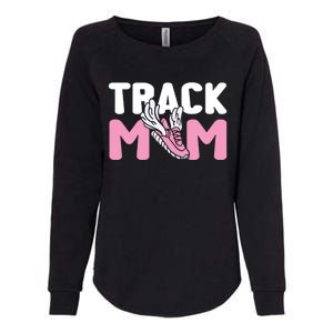 Track Mom Marathon Sprinting Athletics Runner Mother Gift Womens California Wash Sweatshirt