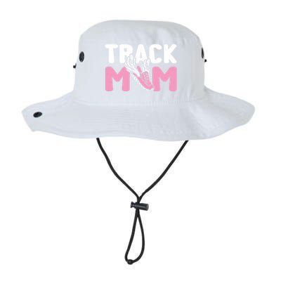 Track Mom Marathon Sprinting Athletics Runner Mother Gift Legacy Cool Fit Booney Bucket Hat