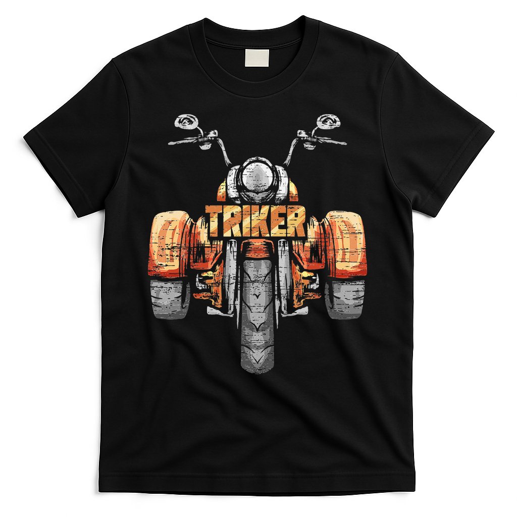 Triker Motortrike Motorcycle Trike Three Wheeler Biker Gift T-Shirt