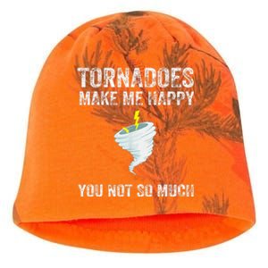 Tornadoes Make Me Happy You Not So Much Kati - Camo Knit Beanie