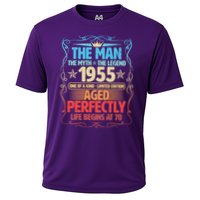The Man Myth Legend 1955 Aged Perfectly 70th Birthday Performance Shirt