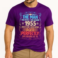 The Man Myth Legend 1955 Aged Perfectly 70th Birthday Performance Shirt