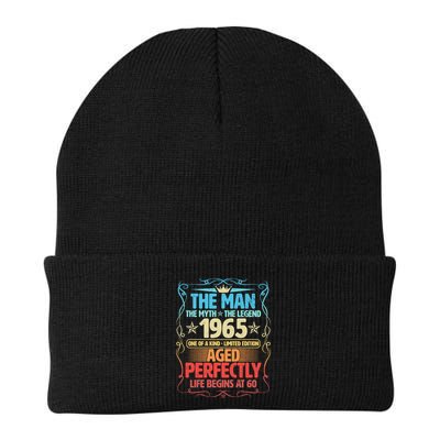 The Man Myth Legend 1965 Aged Perfectly 60th Birthday Beanie