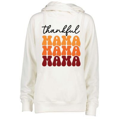 Thankful Mama Mama Mama Womens Funnel Neck Pullover Hood