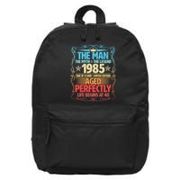 The Man Myth Legend 1985 Aged Perfectly 40th Birthday 16 in Basic Backpack