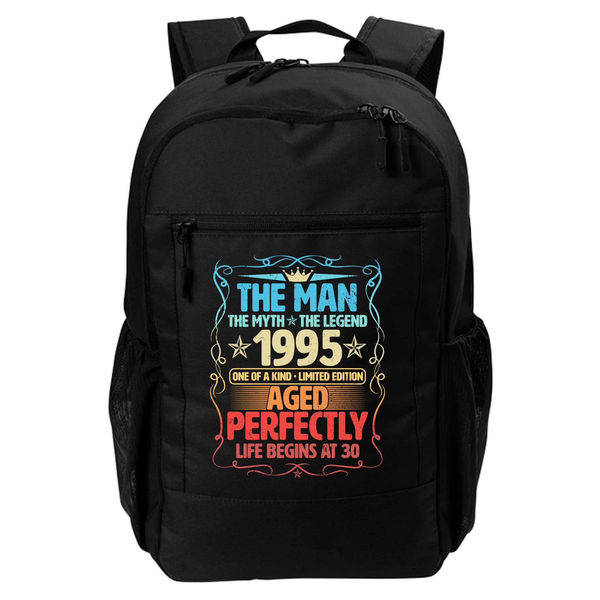 The Man Myth Legend 1995 Aged Perfectly 30th Birthday Backpack