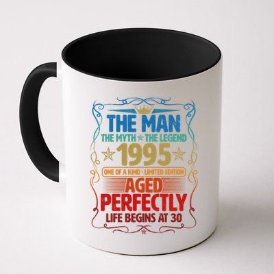 The Man Myth Legend 1995 Aged Perfectly 30th Birthday Mug
