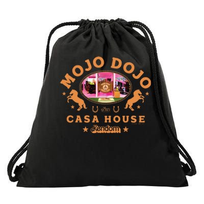 The Movie Mojo Dojo Casa House Western Drawstring Bag