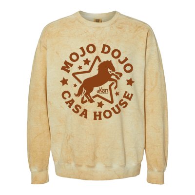 The Movie Mojo Dojo Casa House Colorblast Crewneck Sweatshirt