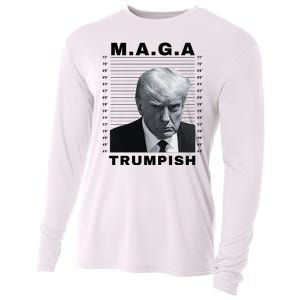 TRUMPISH MAGA Make America Great Again 2024 Cooling Performance Long Sleeve Crew