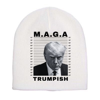 TRUMPISH MAGA Make America Great Again 2024 Short Acrylic Beanie