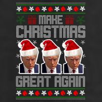 Trump Mugshot Make Christmas Great Again Funny Ugly 11oz C Handle Ceramic Mug