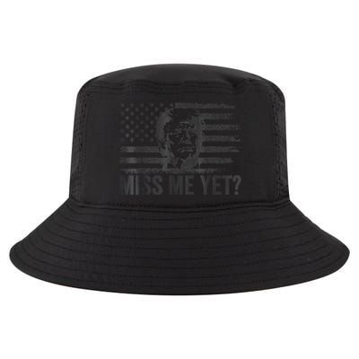 Trump Miss Me Yet Trump 2024 America Flag I'll Be Back 4th Cool Comfort Performance Bucket Hat