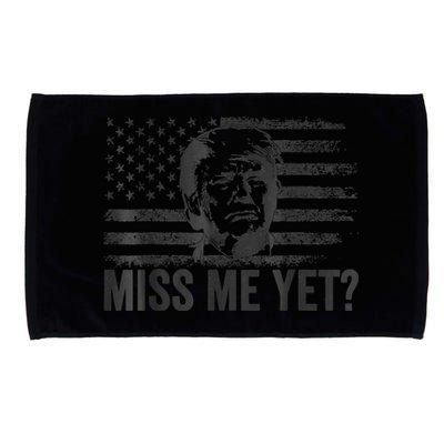 Trump Miss Me Yet Trump 2024 America Flag I'll Be Back 4th Microfiber Hand Towel