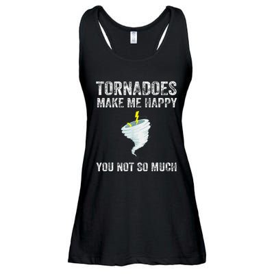 Tornadoes Make Me Happy You Not So Much Ladies Essential Flowy Tank