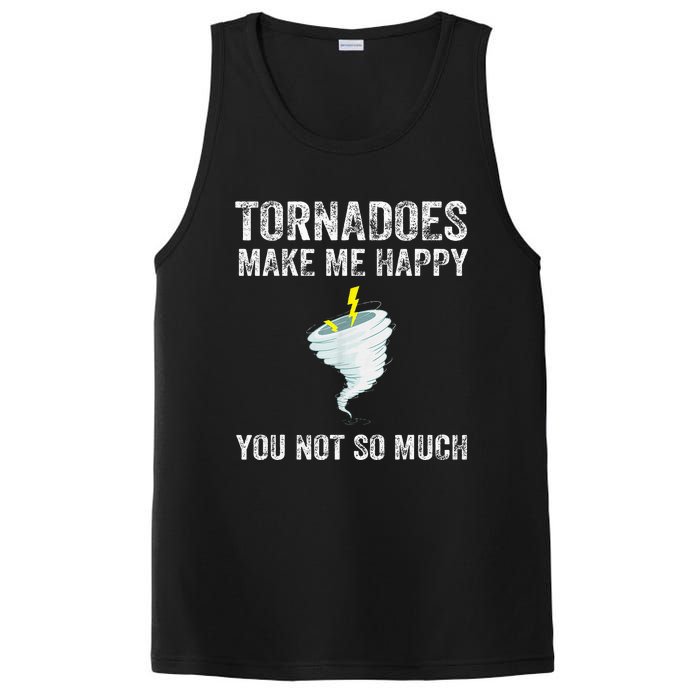 Tornadoes Make Me Happy You Not So Much PosiCharge Competitor Tank