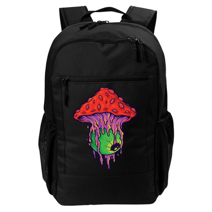 Trippy Melting Mushroom Backpack