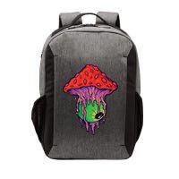 Trippy Melting Mushroom Vector Backpack