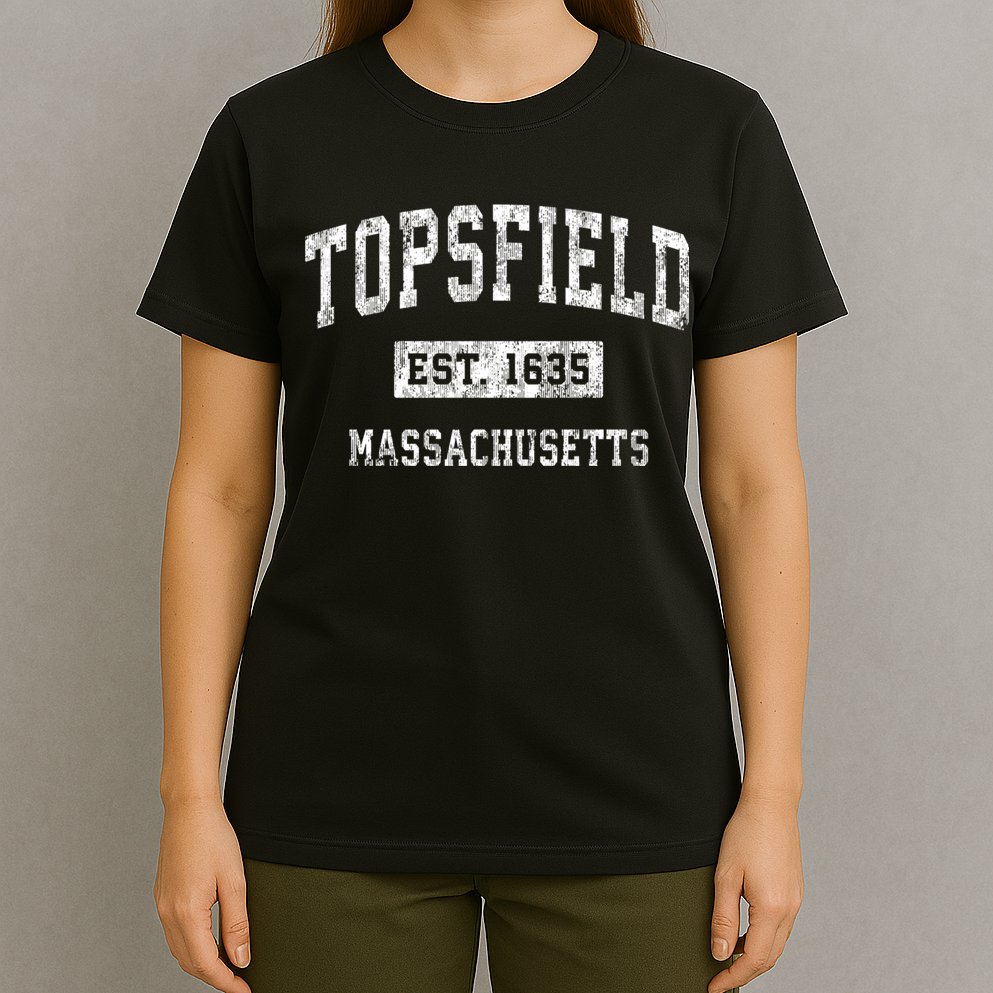 Topsfield Massachusetts Ma Vintage Sports T-Shirt
